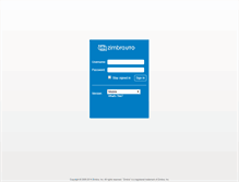 Tablet Screenshot of correo.uto.edu.bo